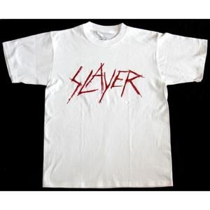 Slayer Bloody Logo New White T-Shirt